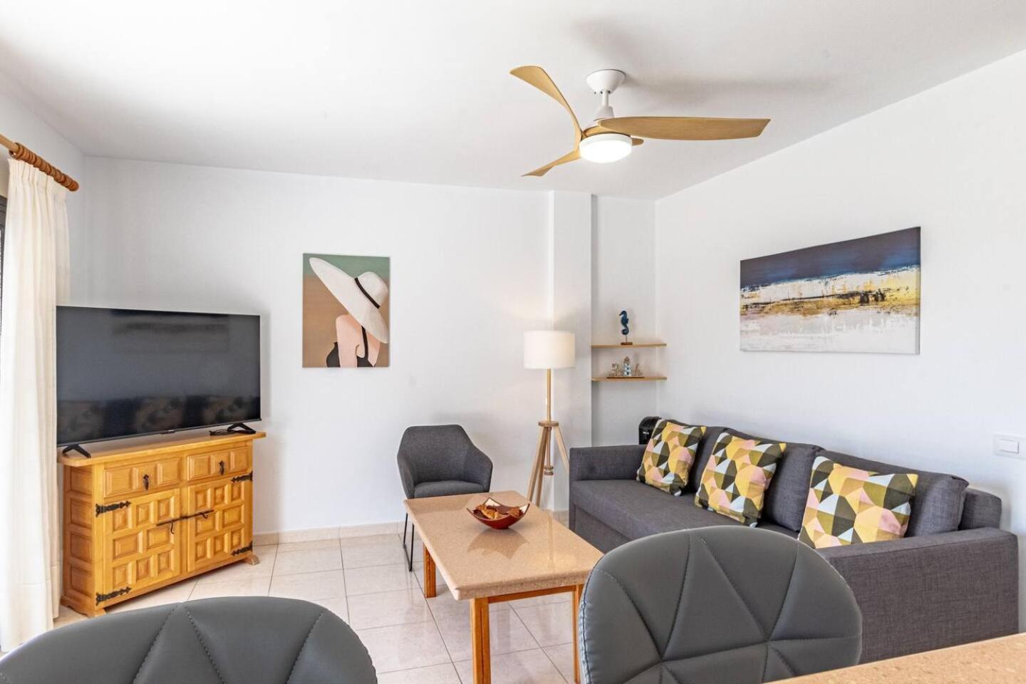 Sunny Oceanview Terrace By Dream Homes Tenerife Acantilado de los Gigantes Kültér fotó