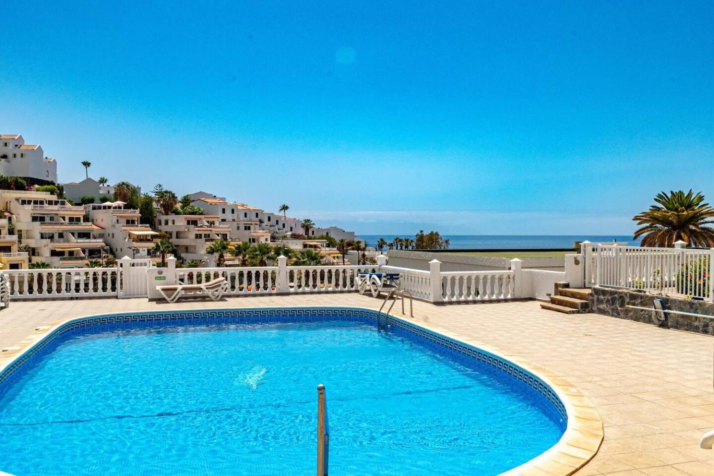 Sunny Oceanview Terrace By Dream Homes Tenerife Acantilado de los Gigantes Kültér fotó