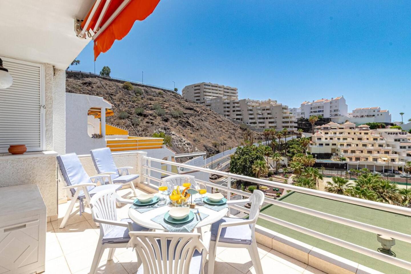 Sunny Oceanview Terrace By Dream Homes Tenerife Acantilado de los Gigantes Kültér fotó