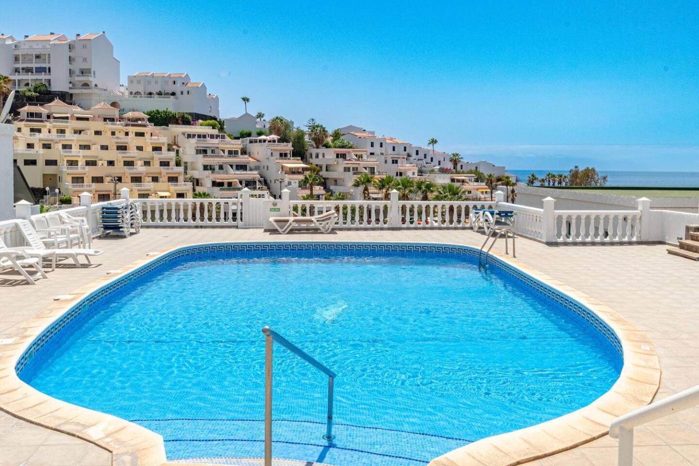 Sunny Oceanview Terrace By Dream Homes Tenerife Acantilado de los Gigantes Kültér fotó