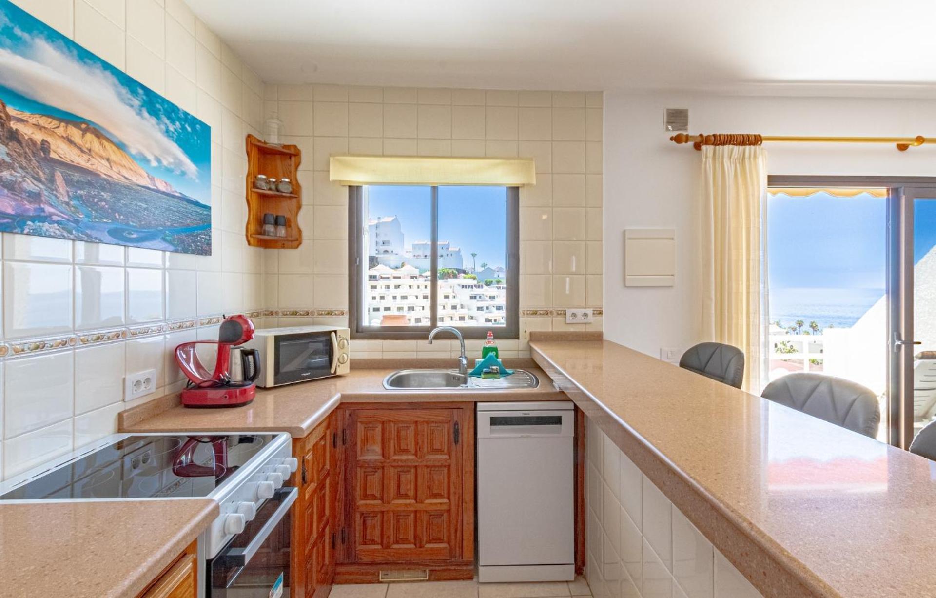 Sunny Oceanview Terrace By Dream Homes Tenerife Acantilado de los Gigantes Kültér fotó